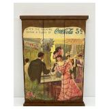 Coca-Cola "After the Theatre" 5 Cent Advertising Display