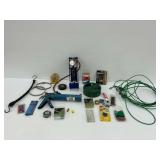 Assorted Tools and Hardware Collection