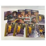 Collection of NBA Basketball Cards Featuring Kobe Bryant, Shaq, and More