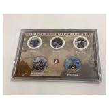 Historical Moments in War History Coin Collection