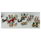 Vintage Ceramic Salt & Pepper Shakers: Animals, People, and Novelty