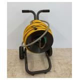 Rolling Garden Hose Reel with Hose