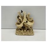 Cast Iron Gaggle of Geese Doorstop