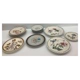 Floral Pattern Plates - Jamestown, Salem, Four Seasons, International