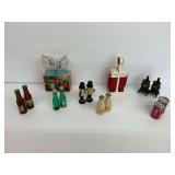 Miniature Novelty Salt and Pepper Shakers