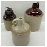 Stoneware Jugs... Weir, Western, and Minnesota