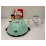 Dash Stirring Popcorn Popper with Party Kit, powers on