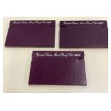 1991-1993 United States Mint Proof Set Collection