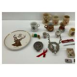 Elks Lodge BPOE Memorabilia Collection - Plates, Mugs, Jewelry, and More