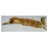Red Ranch Fox Fur Pelt  42 in. long