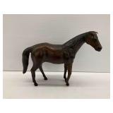 Handcrafted Leather Horse Figurine