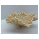 Westmoreland Almond Milk Glass Footed Bowl