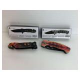 Two New Folding Pocket Knives