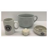 Group of Vintage Dishes: Johnson Bros, Syracuse China, and Others