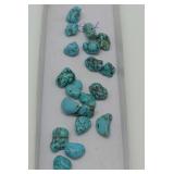 Turquoise Stones Lot (110 ct)