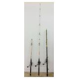 Fishing Rod & Reel Assortment - Big Game Power Series & Big Cat