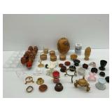 Wooden Egg Display Stands & Decorative Eggs