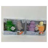 New SoapSox Bath Scrub Set - Washcloths for Kids (2 Sets)