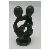 Hand Carved Stone Family Sculpture Figurine