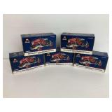 Five Ertl 1931 Hawkeye Flatbed/Farmall 350 Tractor Die-Cast Models