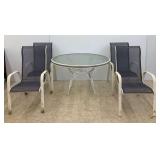 Patio Set - Table and Four Chairs...see photos