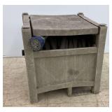 Resin Hose Reel Storage Box...see description and photos