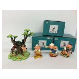 Walt Disney Classics Collection Three Little Pigs 60th Anniversary Limited Edition Figurines