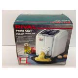 Rival Pasta Chef Automatic Pasta Maker... powers on
