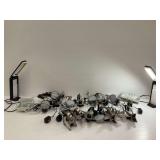 Assorted Light Fixtures - Tensor, LED Clip Lights