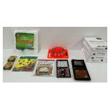 Variety Lot: Paper, Coloring Books, Art Supplies, and Games