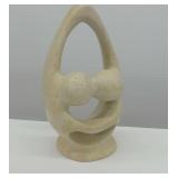 Abstract Stone Sculpture - Mother and Child