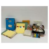 Office Supplies, Golf Balls, and Tees