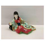 Painted Japanese Kokeshi Doll Figurine...see description