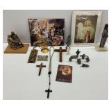 Christian Items: Crosses, Rosary, Nativity Sets & More