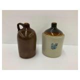 Pair of Stoneware Jugs, One Marked Western Stoneware Co.