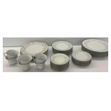 Noritake Cumberland China & Pier 1 Porcelain Plates