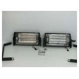 Pair of New Shinic Ceiling Mounted Quartz Heaters