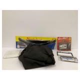 Car Accessories, License Plate Frames, Patio Cover, CB Radio, and Mattress Protector