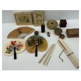 Asian Decor: Prints, Chopsticks, Fans & Boxes