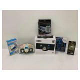 Assorted Electronics Bundle: Jensen CD Player, UV-C Sanitizer Box, and More