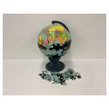 3D Political Puzzle Globe