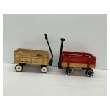 Two Miniature Wagons