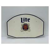 Miller Lite Beer Basketball Backboard Sign