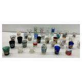 Collection of Souvenir Shot Glasses