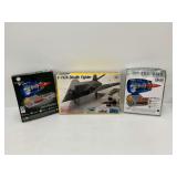 F-117A Stealth Fighter Model Kit and Smithsonian Jet-Works Sets