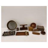 Wooden Home Decor and Collectible Items