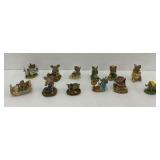 Peanut Pals Elephant Figurines by Tom Newsom