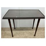 Dark Wood Accent Table