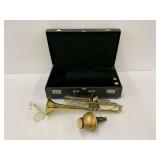 Trumpet with Case and Mutes