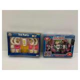 Two Toy Tea Sets: 1998 Looney Tunes and 2000 Fun Cookin